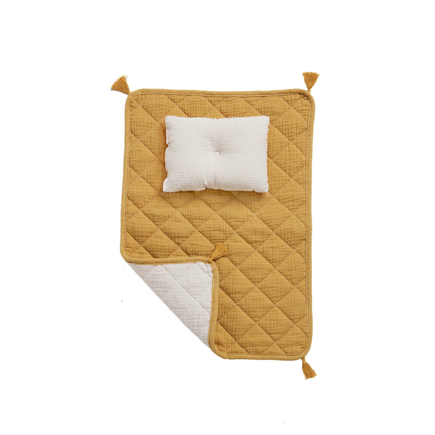 Olli Ella Strolley Bedding Set Mustard