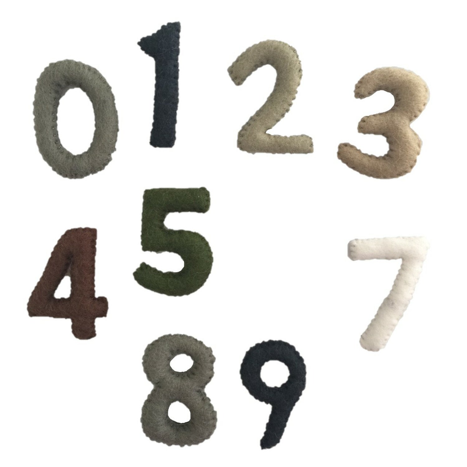Papoose Felt Number Set