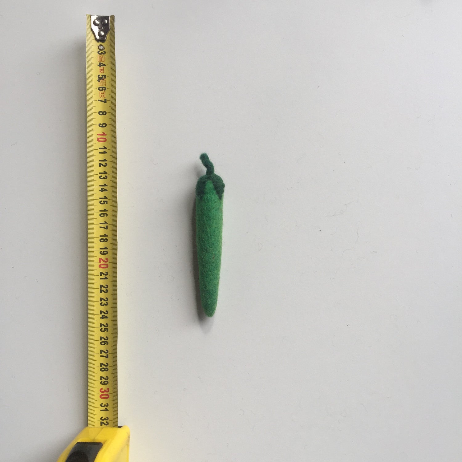 Papoose Felt Food Chilli Green