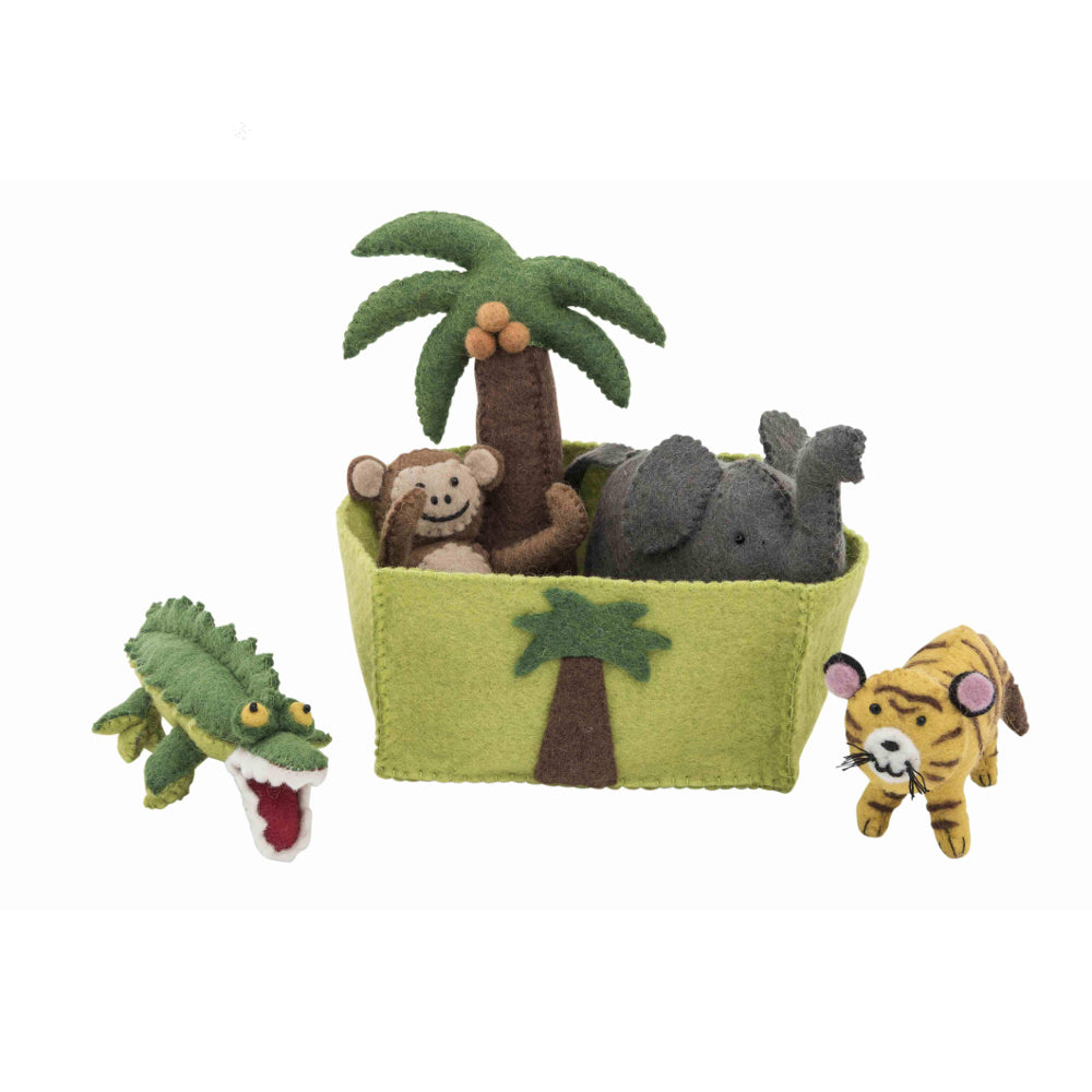 Pashom Felt Playset -Jungle