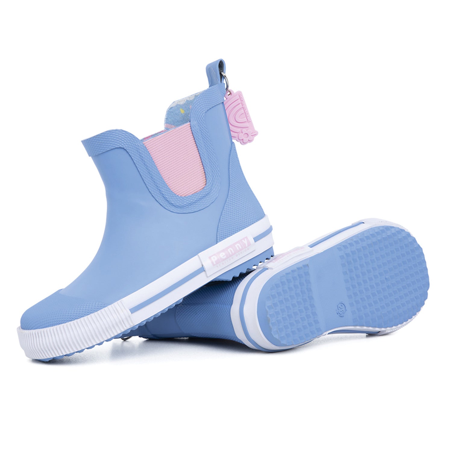 Penny Scallan Gumboots Rainbow Days
