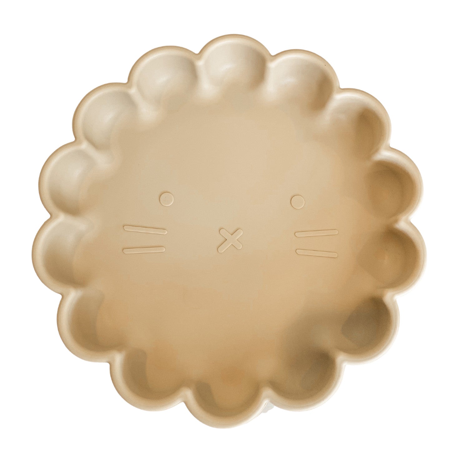 Petite Eats Lion Plate Sand