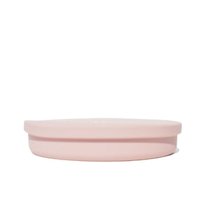 Petite Eats Plate With Lid Dusty Lilac