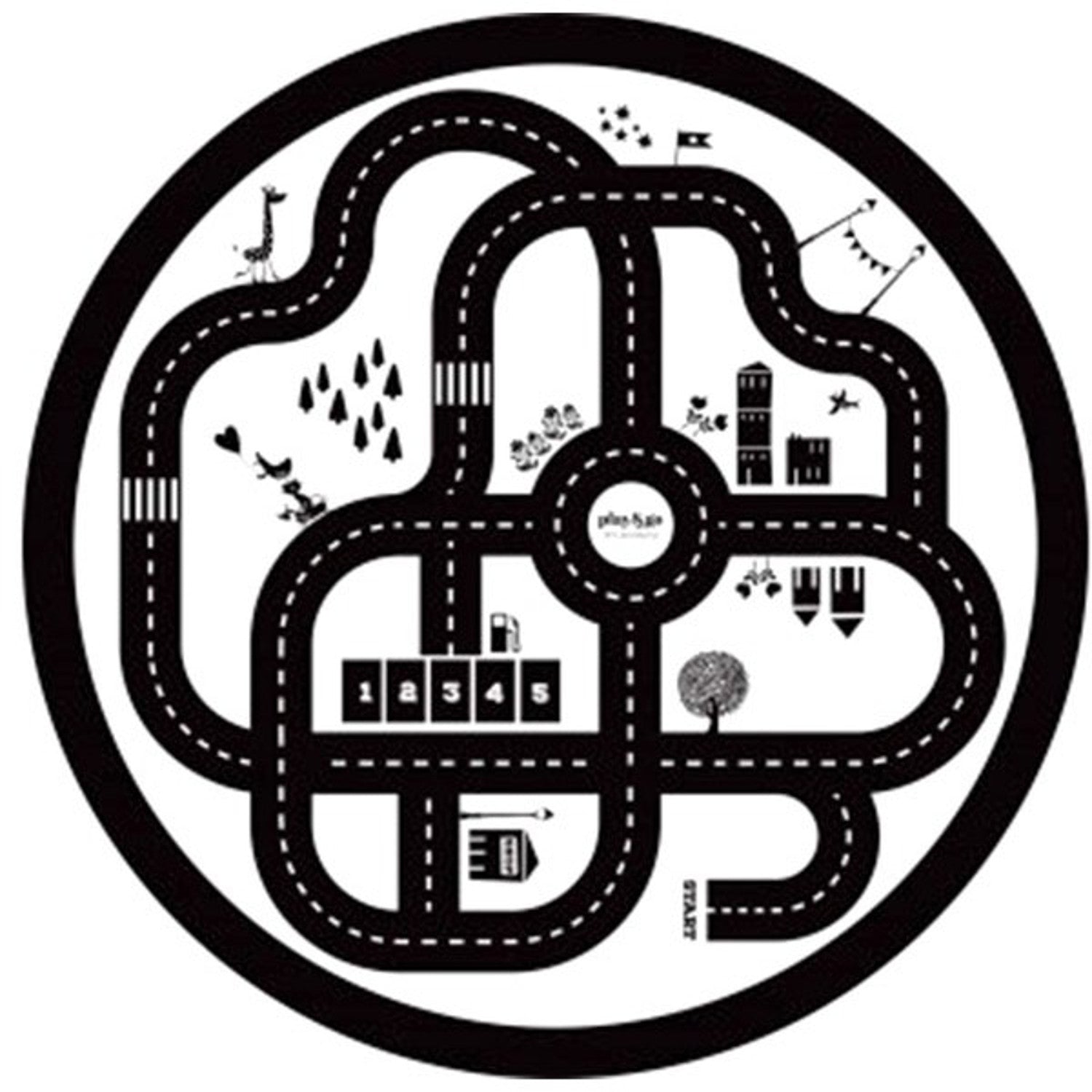 Play and Go Roadmap toy storage bag