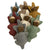 Papoose Felt Earth Acorn Babies