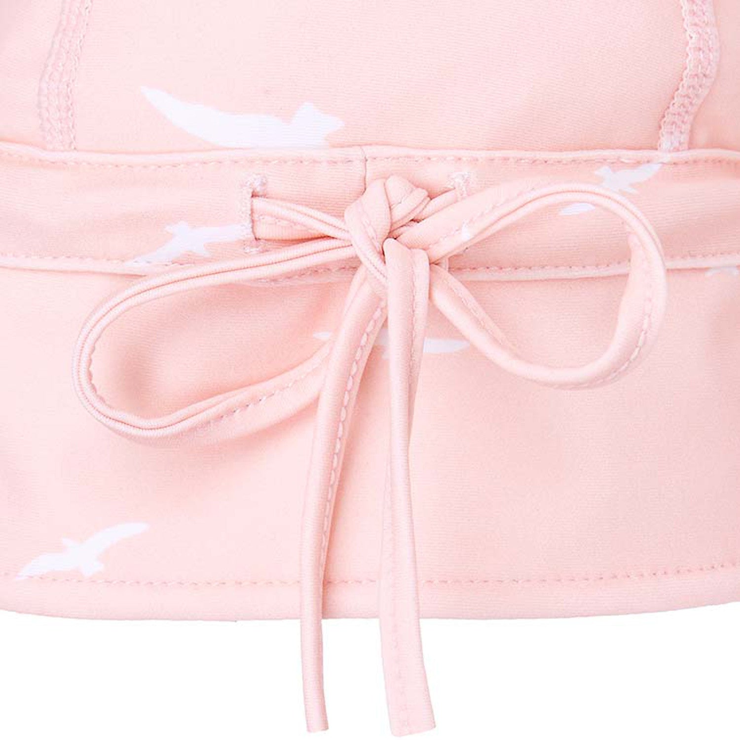 Toshi swim flap cap infant sunhat head and chin tie details Palm Beach design