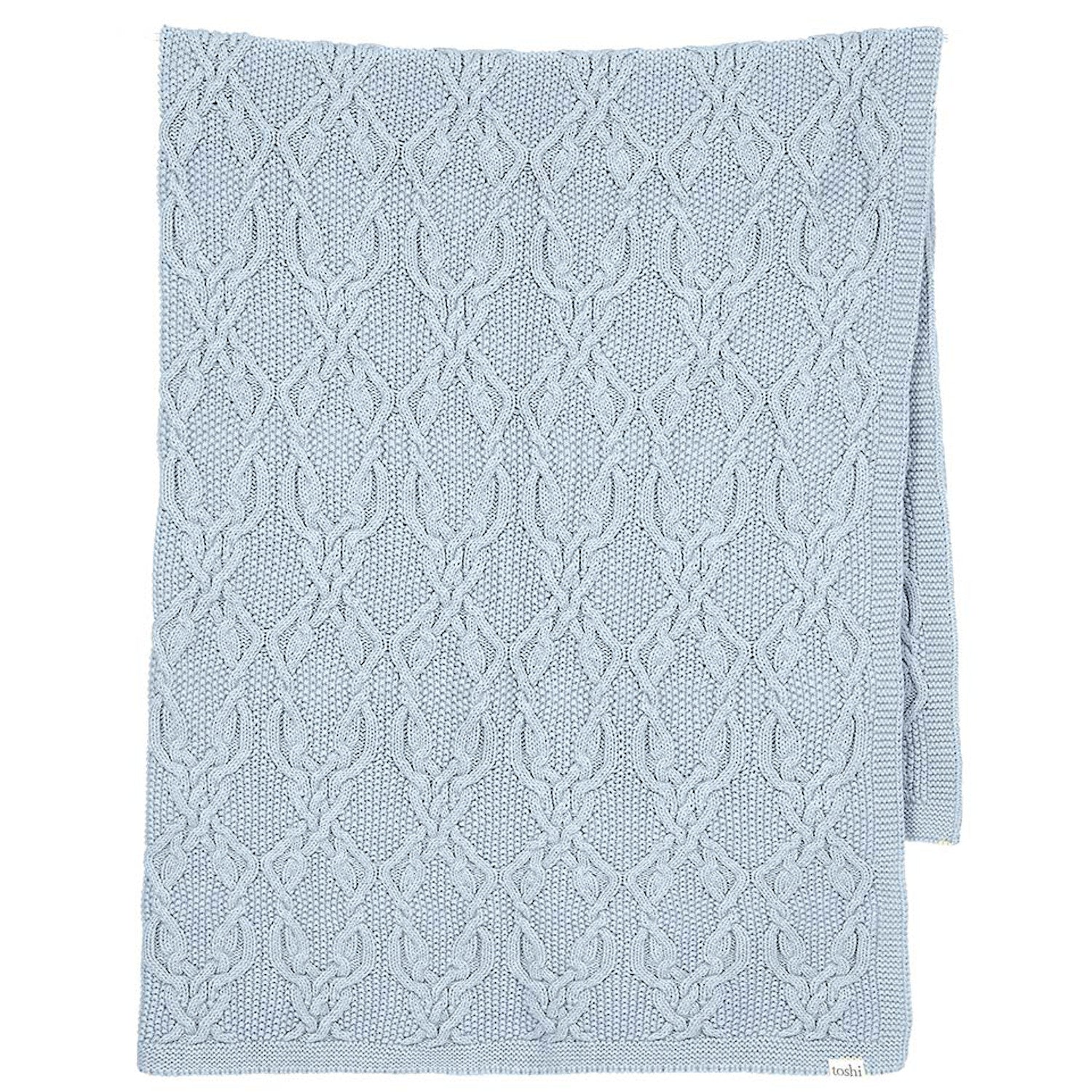 Toshi Organic Cotton Blanket Bowie Tide