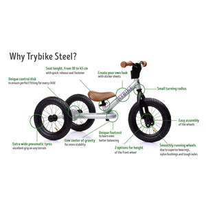 Trybike Vintage Blue
